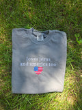 Loves Jesus and America Too