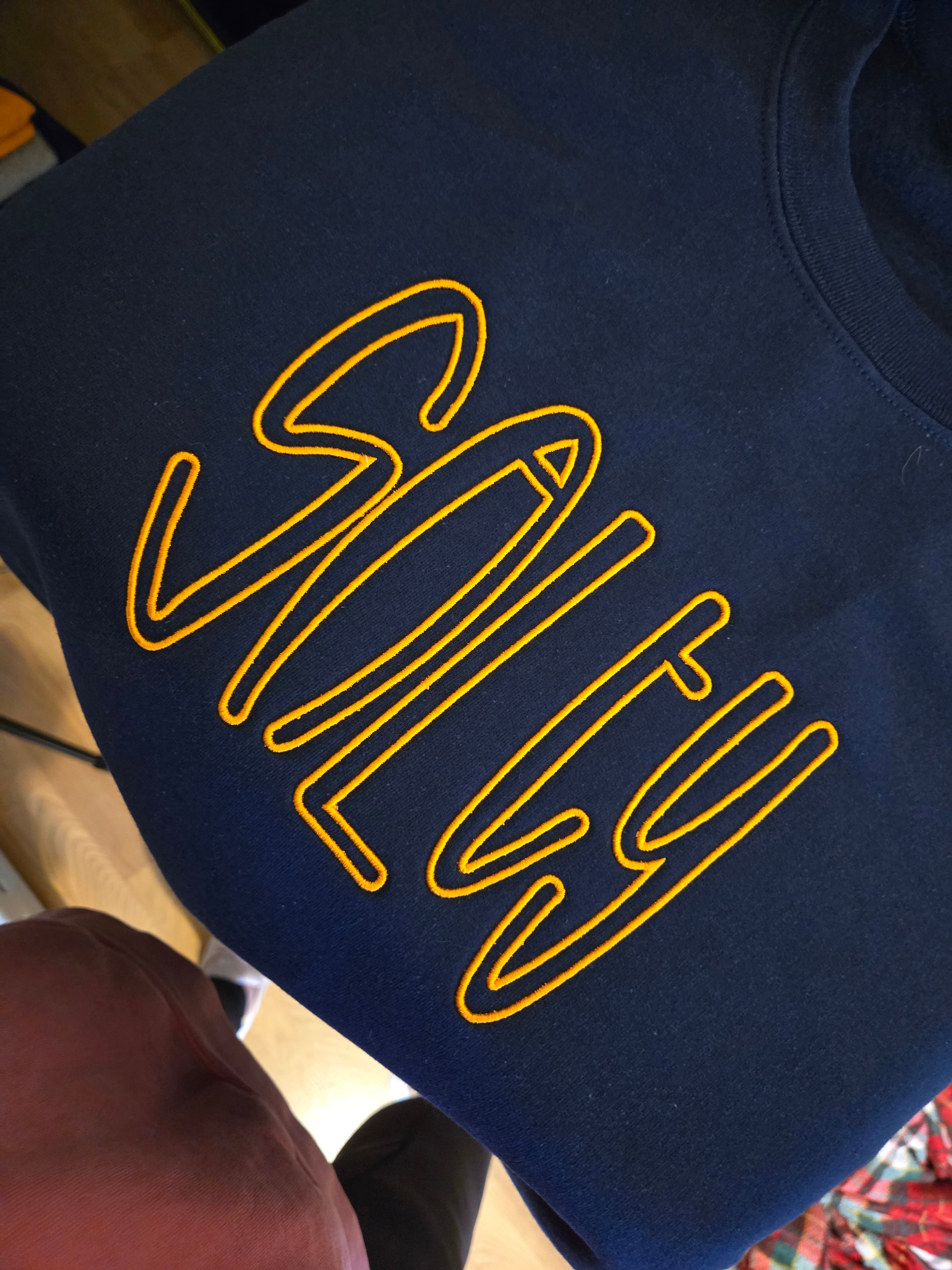 Salty Puff Embroidery [Sweatshirt]