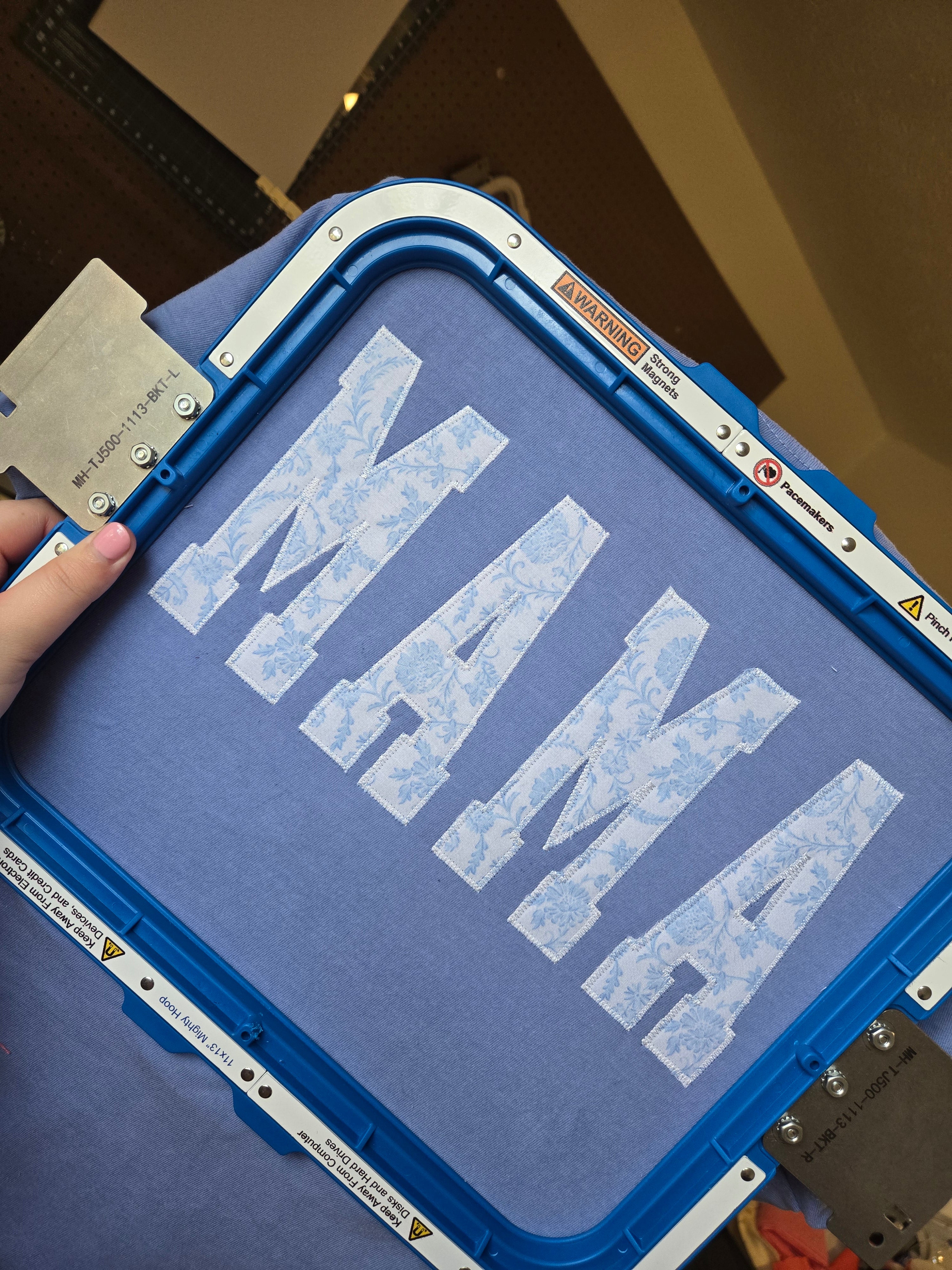 Custom Varsity Letter Fabric Applique